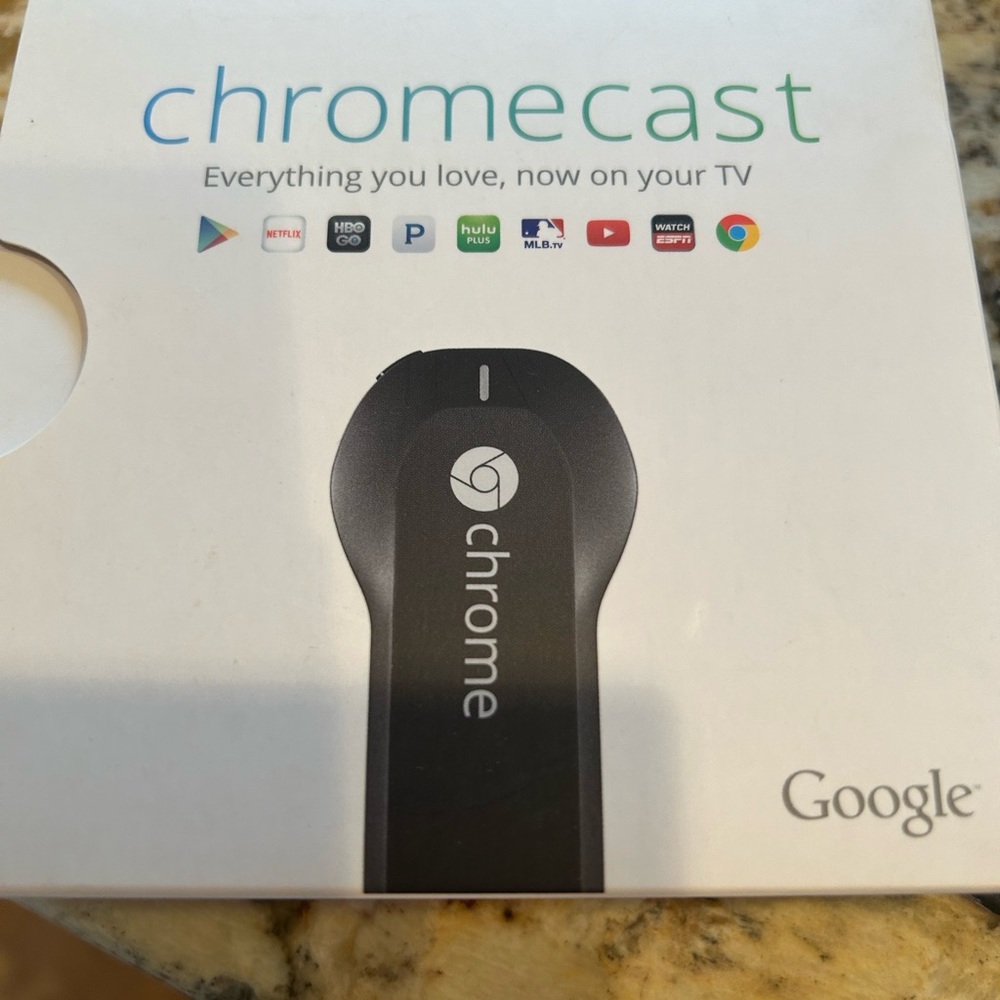 Google Chromecast 1st Generation Digital HD Media Streamer